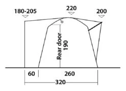 Outwell Milestone Shade Drive Away Awning -Travel And Tent 111100 6