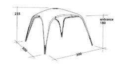 Outwell Summer Lounge M Package -Travel And Tent 111136 summer lounge m drawing perspective 2 1