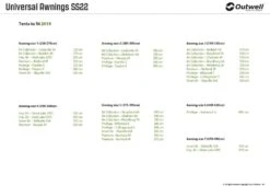 Outwell Universal Tent Awning Size 6 -Travel And Tent 111295 12