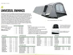 Outwell Universal Tent Awning Size 6 -Travel And Tent 111295 5