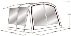 Outwell Universal Awning Size 7 -Travel And Tent 111296 universal awning size 7 drawing perspective2 1