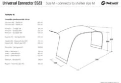Outwell Universal Connector M -Travel And Tent 111342 5