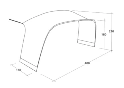 Outwell Universal Connector XL -Travel And Tent 111343