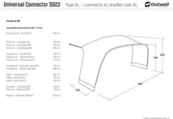 Outwell Universal Connector XL -Travel And Tent 111343 6