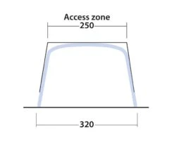 Outwell Touring Shelter Air -Travel And Tent 111358 touring shelter air drawing other4