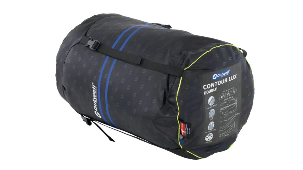Outwell Contour Lux Double Sleeping Bag 10 Outwell Contour Lux Double Sleeping Bag - Image 10