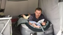 Outwell Camper Lux Sleeping Bag - RIGHT ZIP -Travel And Tent 230350 camper lux feature photo14