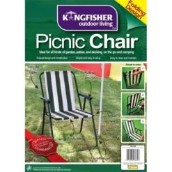 Kingfisher Folding Lightweight Picnic Camping Chair 9 Kingfisher Folding Lightweight Picnic Camping Chair -Travel And Tent 6188
