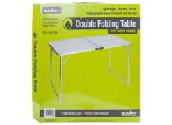Summit Double Folding Table -Travel And Tent 635009