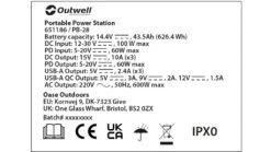 Outwell Akira 600 Power Station -Travel And Tent 651186.4