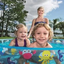 Bestway 48 X 10 Inch Fill-N-Fun Sea Paddling Pool -Travel And Tent 81ngjuzww3l. ac sx679