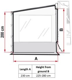 Fiamma Side W Pro F45/ F65/ F80 -Travel And Tent 97961 10 a 1