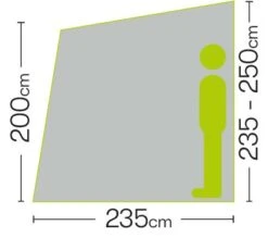 Quest Falcon Air 220 Porch Awning -Travel And Tent a3500a 6 photo