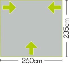 Quest Falcon 260 Poled Porch Caravan Awning -Travel And Tent a3501 7 fullsize