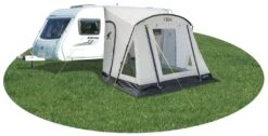 Quest Falcon 260 Poled Porch Caravan Awning -Travel And Tent a3501 fullsize