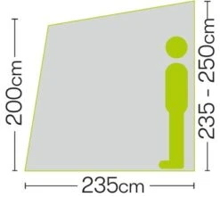 Quest Falcon Air 325 Porch Awning -Travel And Tent a3502a 6 photo