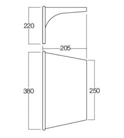 Vango AirBeam Sky Canopy 2.5m -Travel And Tent airbeam sky canopy for caravan motorhomes 25mx