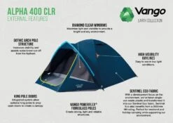 Vango Alpha 400 CLR Tent -Travel And Tent alpha 400 clr
