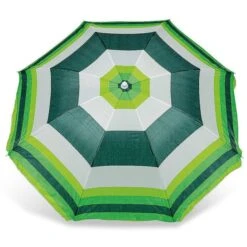 Yello UV Striped Parasol - Random Colour -Travel And Tent bgg1305 yello green striped parasol top 1024x1024 2x