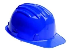 Warrior Safety Helmet One Size -Travel And Tent blue helmet
