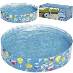 Bestway 48 X 10 Inch Fill-N-Fun Sea Paddling Pool -Travel And Tent bw65315 21 12v autoa electric pump 6 1