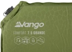 Vango Comfort 7.5 Grande Self Inflating Mat -Travel And Tent comfort 75 grande 1