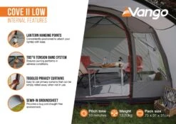 Vango Cove II Low Drive Away Awning -Travel And Tent cove ii low2 1