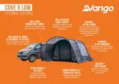 Vango Cove II Low Drive Away Awning -Travel And Tent cove ii low 1
