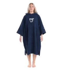 Adult Changing Dry Robe, Deep Navy -Travel And Tent dsc08657