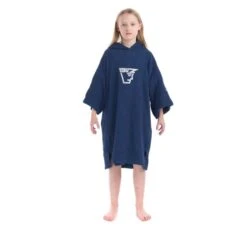 Junior Changing Dry Robe, Deep Navy -Travel And Tent dsc08899 navy