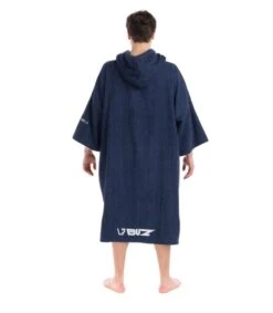 Adult Changing Dry Robe, Deep Navy -Travel And Tent dsc09119