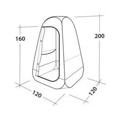Easy Camp Little Loo Toilet Tent -Travel And Tent easy camp little loo 2