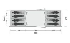 Easy Camp Huntsville 800 Twin Tent -Travel And Tent huntsville 800 3