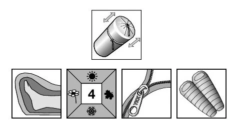 Robens Icefall IV Sleeping Bag 4 Robens Icefall IV Sleeping Bag - Image 4