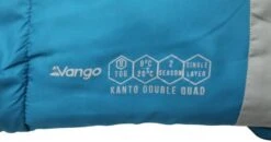 Vango Kanto Double Quad Sleeping Bag -Travel And Tent kanto double quad2