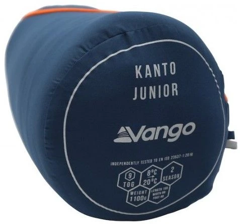 Vango Kanto Junior Ink Blue Sleeping Bag 2 Vango Kanto Junior Ink Blue Sleeping Bag - Image 2