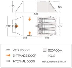Vango Kibale 350 Tent -Travel And Tent kibale 1