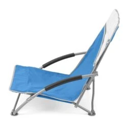 Volkswagen Blue Campervan Folding Low Camping Chair -Travel And Tent low volkswagen blue campervan folding low camping chair 3 04300.1568212603