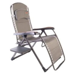 Quest Elite Naples Pro Relaxer XL With Side Table -Travel And Tent naples relaxer side profile
