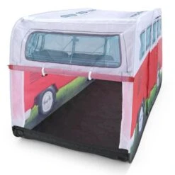Volkswagen VW Campervan Kids Red Pop Up Tent -Travel And Tent ol0180 10 3
