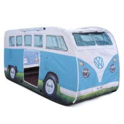 Volkswagen VW Campervan Kids Blue Pop Up Tent -Travel And Tent ol0180 2 1