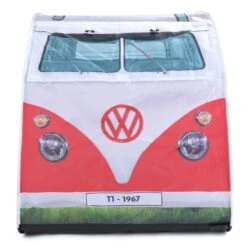 Volkswagen VW Campervan Kids Red Pop Up Tent -Travel And Tent ol0180 5 3