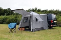 Outdoor Revolution Outhouse Handi Low Drive Away Awning -Travel And Tent outhouse handi pitched with canopy