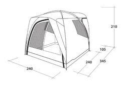 Outwell Beachcrest Driveaway Awning -Travel And Tent outwell beachcrest dimensions