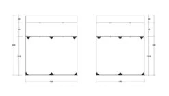 Outwell Fallcrest Side Panel Set -Travel And Tent outwell fallcrest awning side panel set 5