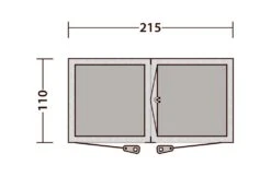 Outwell Seahaven Comfort Station Double Utility Tent -Travel And Tent outwell seahaven comfort station double utility tent 3