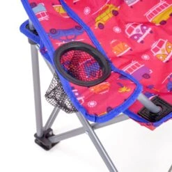 Volkswagen Kids Pink Camping Chair -Travel And Tent pe 314151 3