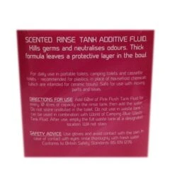 WoC Blue 2 Ltr & Pink 2 Ltr Toilet Fluid Package -Travel And Tent pink back 1 1