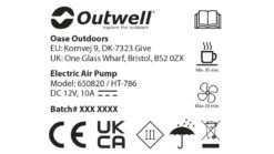 Outwell Squall Tent Pump 12V 7 Outwell Squall Tent Pump 12V -Travel And Tent pump
