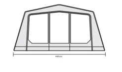 Outdoor Revolution Ozone Safari Front Porch Extension -Travel And Tent safarai 2